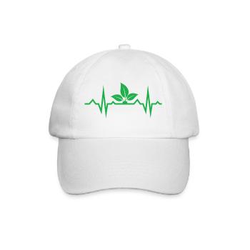 Vegan gift idea for vegans - Baseball Cap - white/white - Front