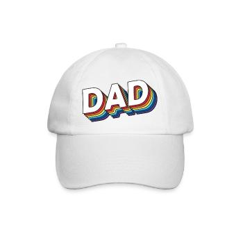 DAD - Baseball Cap - white/white - Front