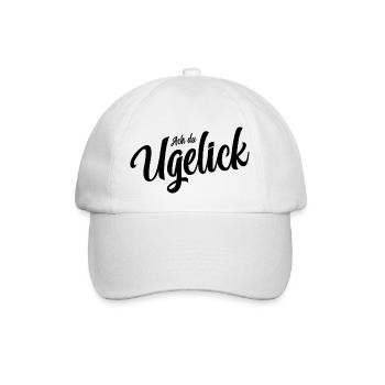 Ach du Ugelick Erzgebirge - Baseballkappe - Weiß/Weiß - Vorne