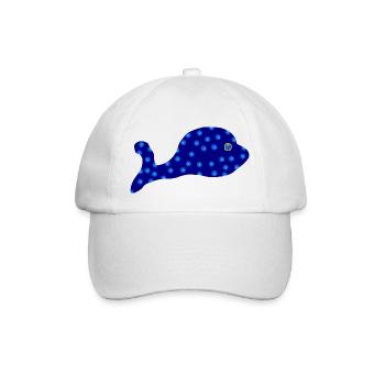Netter Fisch - Baseballkappe - Weiß/Weiß - Vorne