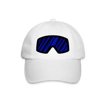 Ski goggles - Baseball Cap - white/white - Front