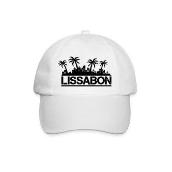 lissabon - Baseballkappe - Weiß/Weiß - Vorne
