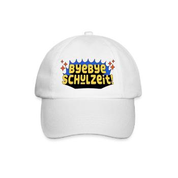 Schulabschluss 2024, Schulabschluss T Shirt, - Baseballkappe - Weiß/Weiß - Vorne