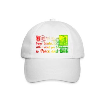 Noël Noël père Noël nicolas coquine - Casquette classique - blanc/blanc - Devant