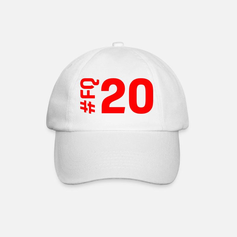 FQ20 - Baseball Cap - white/white
