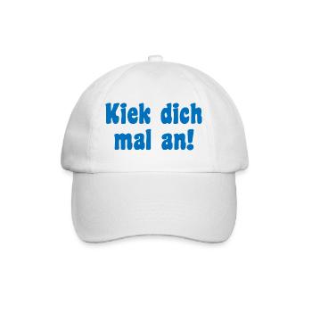 Model Saying Berlin - Baseball Cap - white/white - Front