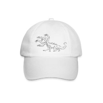 Animal a plusieurs tetes - Casquette classique - blanc/blanc - Devant
