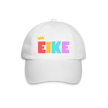 Eike ! Personnalisable - Casquette classique - blanc/blanc - Devant
