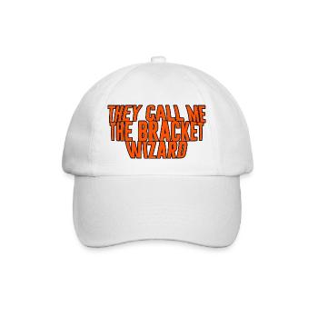 Ils m’appellent le magicien du support - Casquette classique - blanc/blanc - Devant