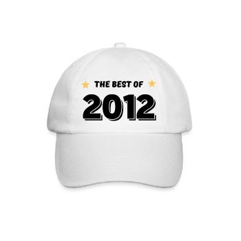 Das Beste aus 2012 - Baseballkappe - Weiß/Weiß - Vorne