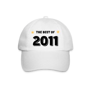 Best of 2011 - Baseball Cap - white/white - Front