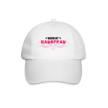 ABSOLUTE HOUSEWIFE DECORATED - Baseball Cap - white/white - Front