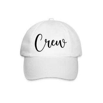 Crew 1 - Baseball Cap - white/white - Front
