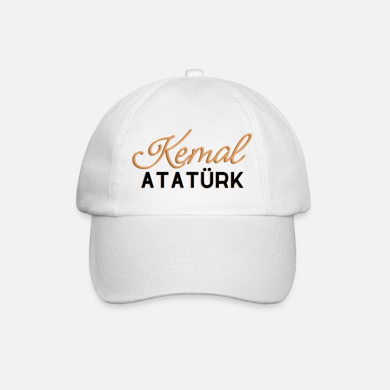 Ataturk - Casquette classique - blanc/blanc
