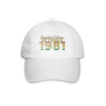 44e anniversaire Édition limitée (SCR) 10/1981 - Casquette classique - blanc/blanc - Devant