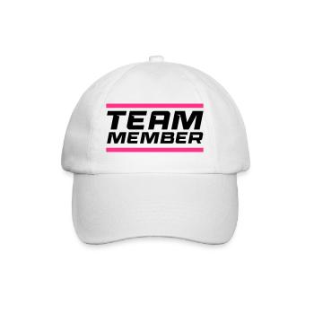 Team Member - Baseball Cap - white/white - Front