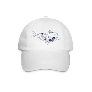 Swim Your Own Way - Baseball Cap - white/white - Front