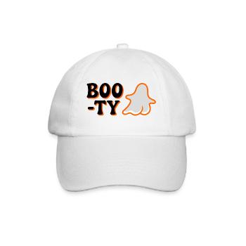 Boo-ty - Baseball Cap - white/white - Front