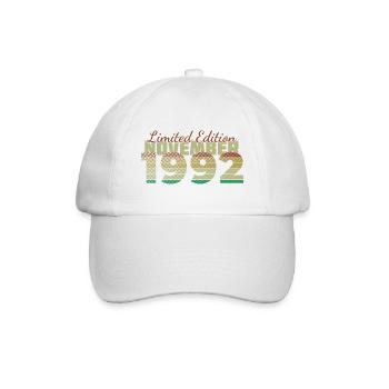 Édition limitée 33e anniversaire (SCR) 11/1992 - Casquette classique - blanc/blanc - Devant