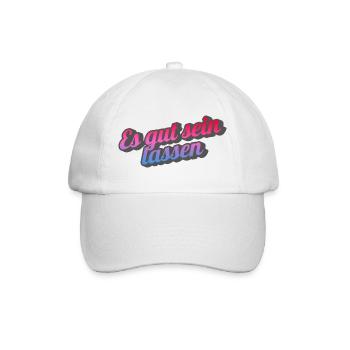 Let it be. - Baseball Cap - white/white - Front