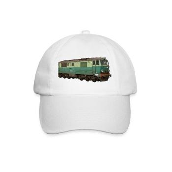 Locomotive SU46 Railway Train - Baseball Cap - white/white - Front