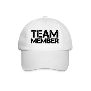 team_member - Casquette classique - blanc/blanc - Devant