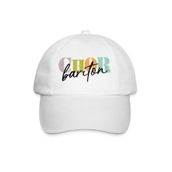 Choir Baritone - Baseball Cap - white/white - Front