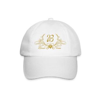 Bridal Team Ornament Gold - Baseball Cap - white/white - Front