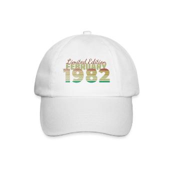 44e anniversaire Édition Limitée (SCR) 02/1982 - Casquette classique - blanc/blanc - Devant