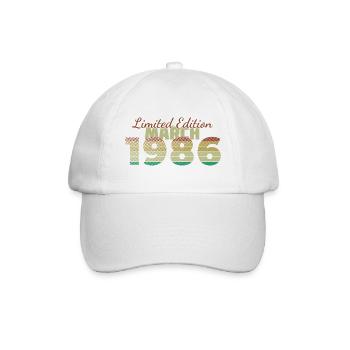 40e anniversaire Édition Limitée (SCR) 03/1986 - Casquette classique - blanc/blanc - Devant