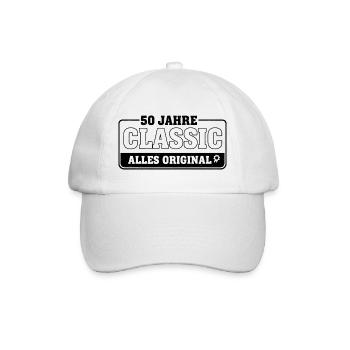 50 Years of Classic – All Original - Baseball Cap - white/white - Front