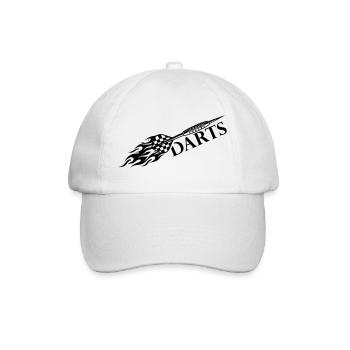 Dart Darts Flame - Baseball Cap - white/white - Front