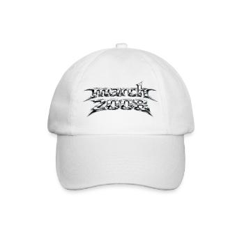 T-shirt homme 18 anniversaire mars 2008 - Casquette classique - blanc/blanc - Devant