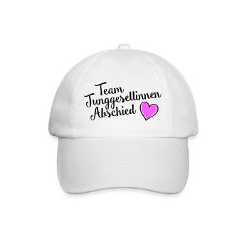 Équipe de jeune fille - Casquette classique - blanc/blanc - Devant