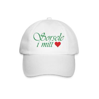 Sorsele dans mon cœur - Casquette classique - blanc/blanc - Devant