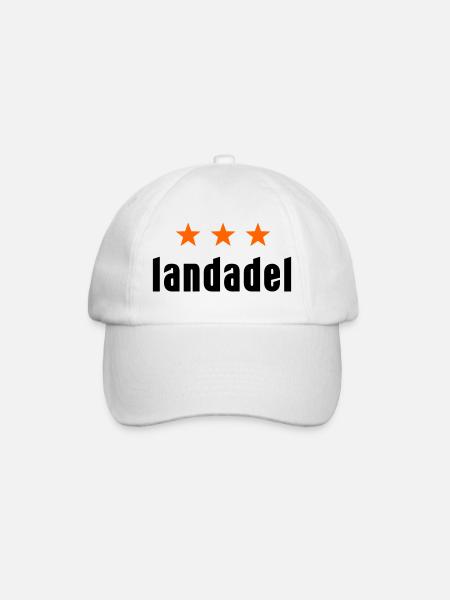 Landed gentry with stars - Baseball Cap - white/white