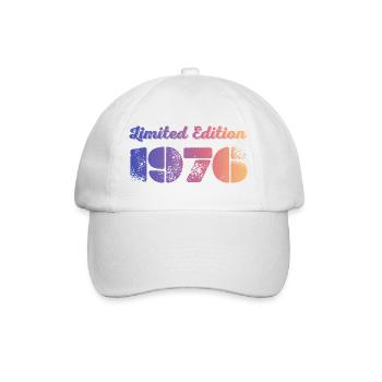 Vintage 1976 - Baseballkappe - Weiß/Weiß - Vorne
