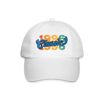 Vintage 1996 - Baseballkappe - Weiß/Weiß - Vorne