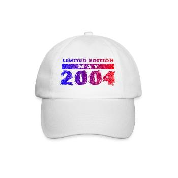 22e anniversaire Édition Limitée 05/2004 - Casquette classique - blanc/blanc - Devant