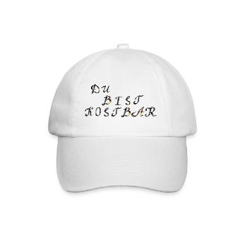 Tu es précieux - Casquette classique - blanc/blanc - Devant