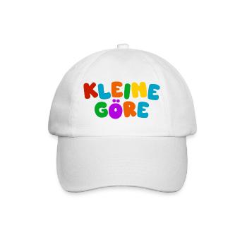 Kleine Göre - Farbexplosion - Baseballkappe - Weiß/Weiß - Vorne