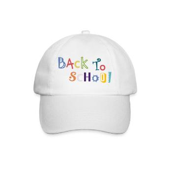 Retour à l’école - Casquette classique - blanc/blanc - Devant
