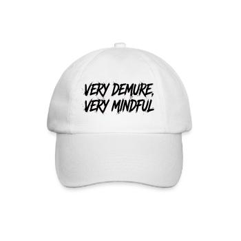 Très réservé, très attentif. - Casquette classique - blanc/blanc - Devant