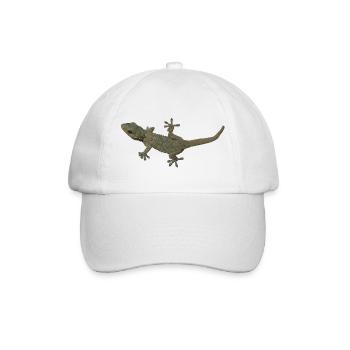 Gecko - Baseball Cap - white/white - Front