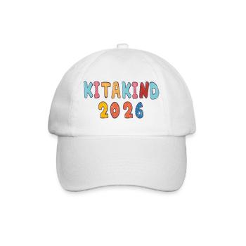 Kita Kind 2026 - Casquette classique - blanc/blanc - Devant