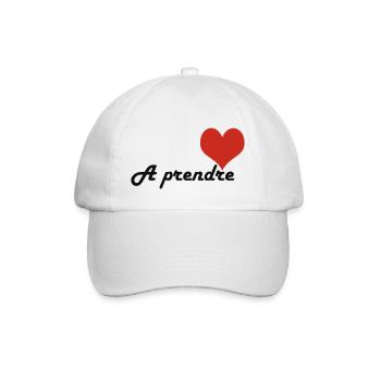 coeuraprendre - Casquette classique - blanc/blanc - Devant