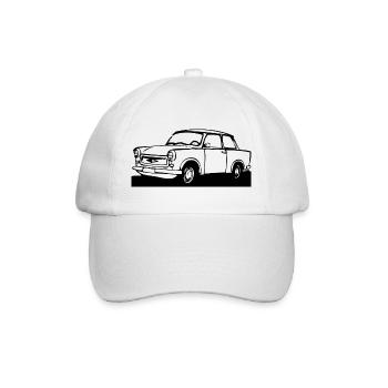  601 Limo Trabi - Baseballkappe - Weiß/Weiß - Vorne