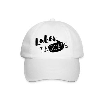 Die LABER TASCHE - Baseballkappe - Weiß/Weiß - Vorne