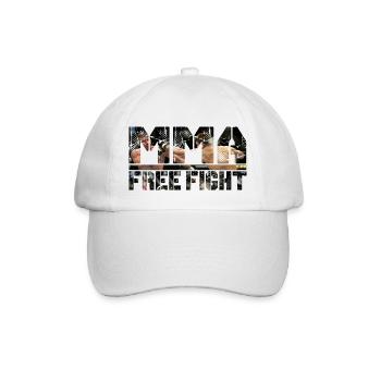 MMA FREE FIGHT - Casquette classique - blanc/blanc - Devant