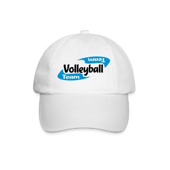 volleyball - Baseball Cap - white/white - Front
